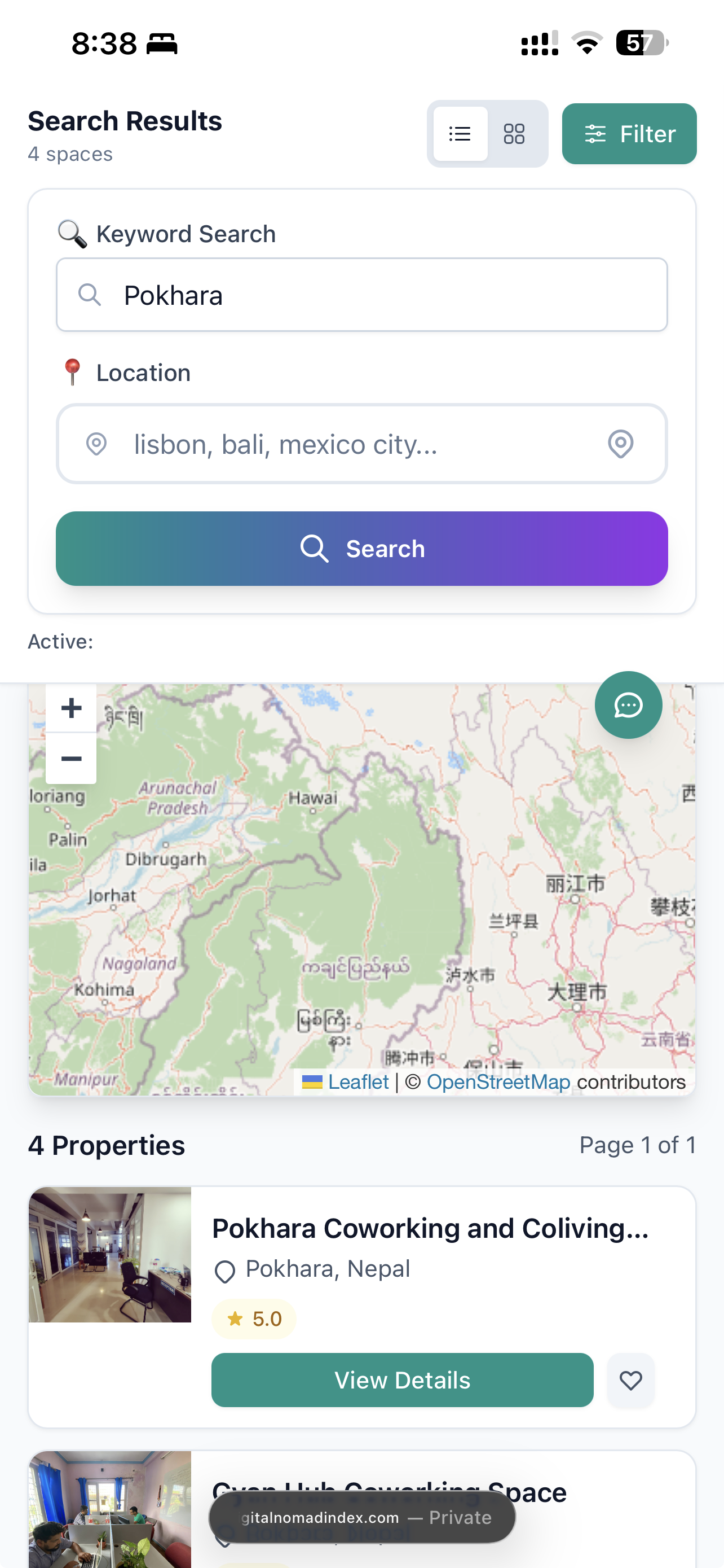 Digital Nomad Index - Nomadspaces - Найдите, книгу и хост -коворкинг/жилые помещения для цифровых кочевников медиа 3