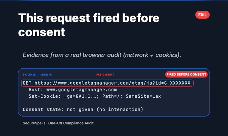 SecureSpells: One-Off Compliance Audit screenshot 3