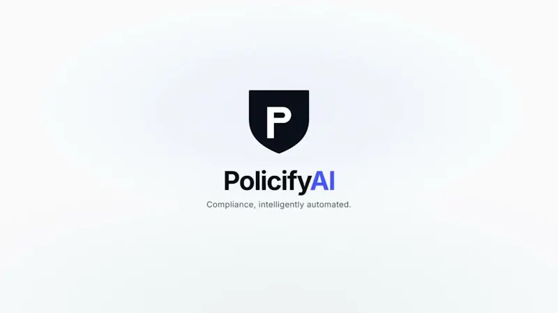 PolicifyAI screenshot 1 (video preview)