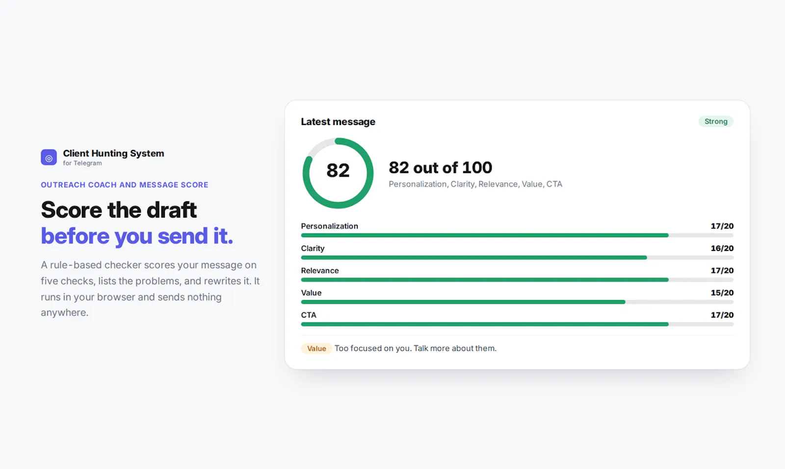 Client Hunting System screenshot 5