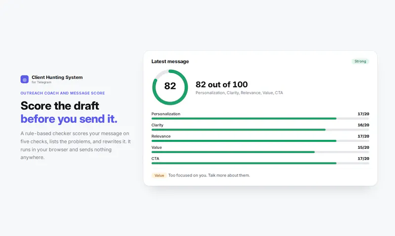 Client Hunting System screenshot 5