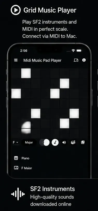 Grid Music Midi Player gallery image