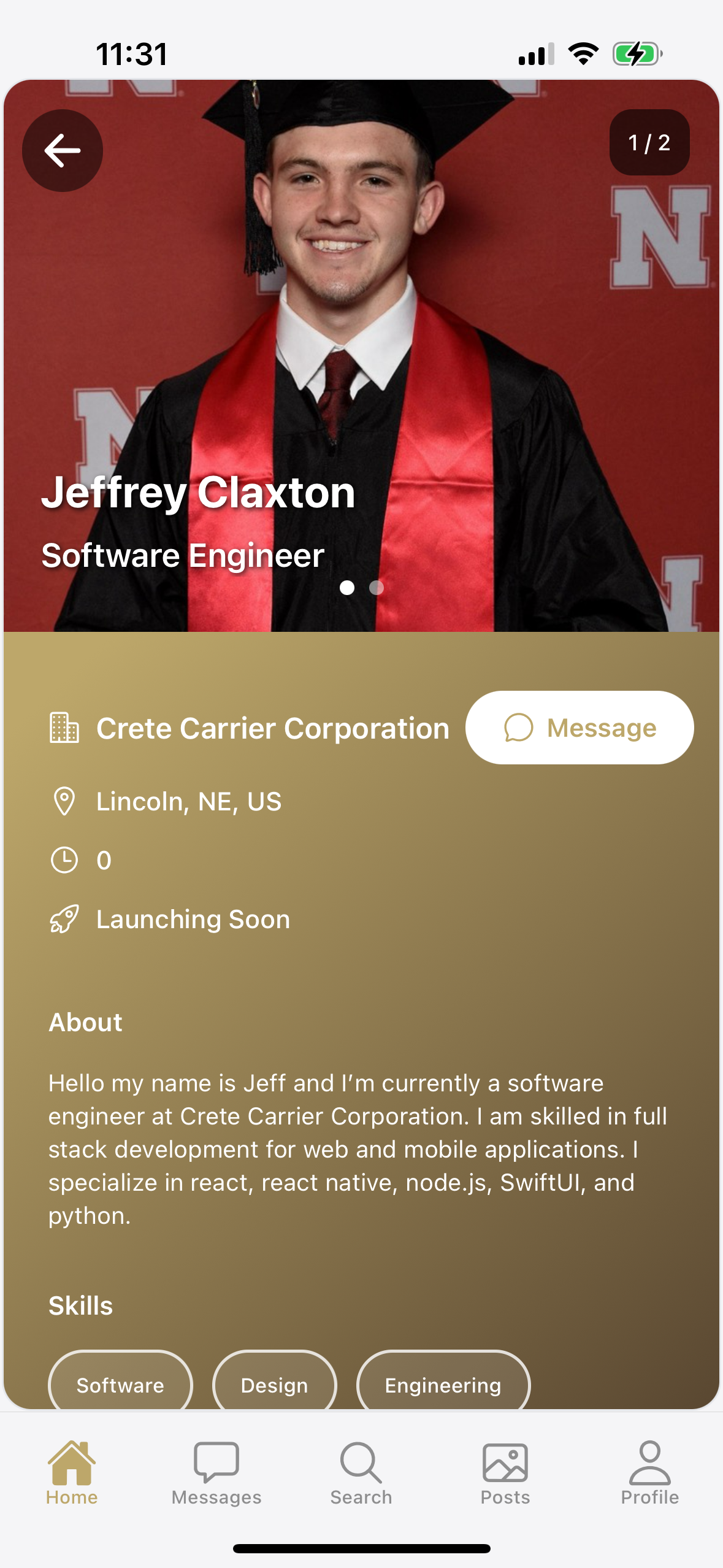 Thawe - Professional Networking App gallery image