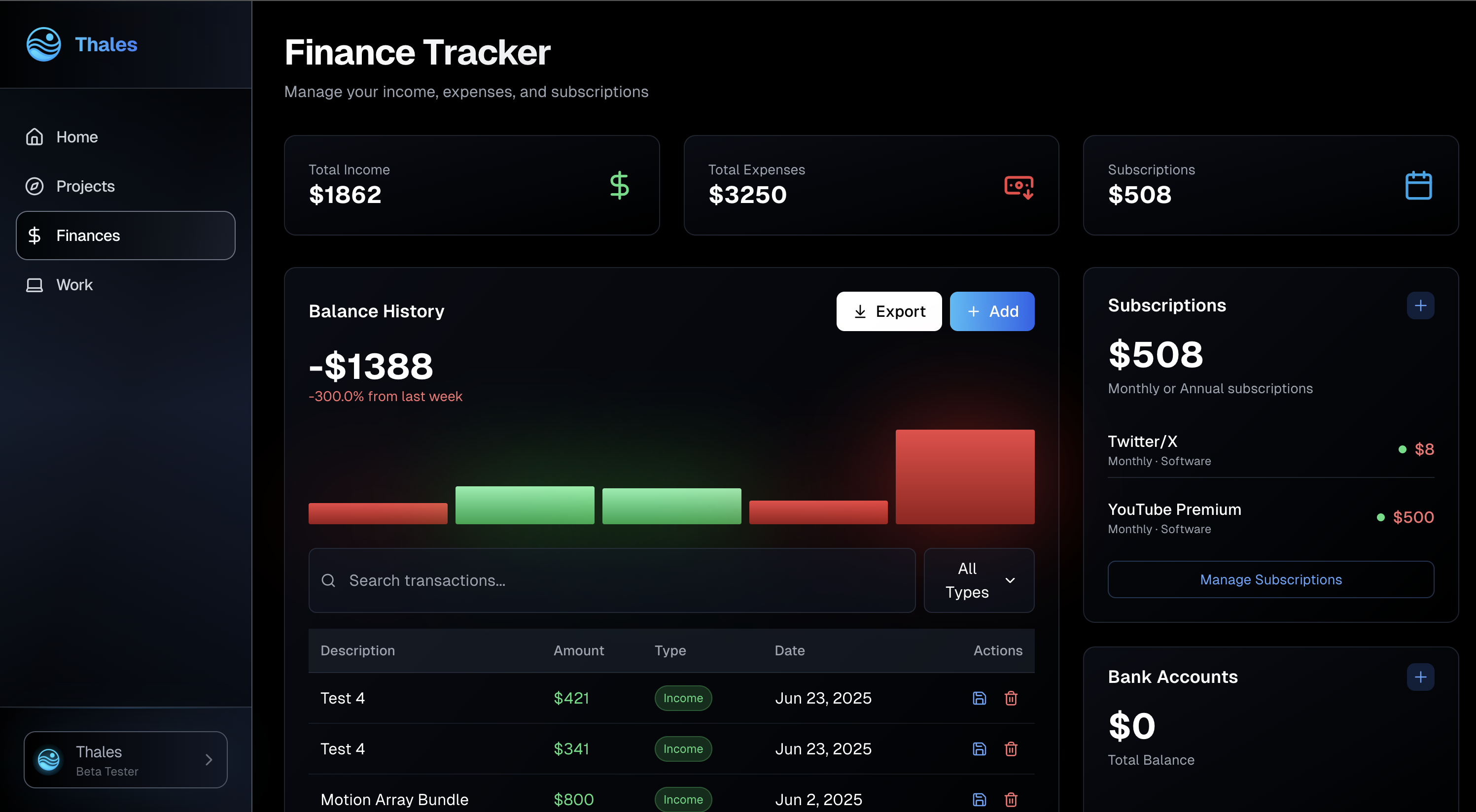Thales - All-In-one metrics tracking tool fro video editors media 3