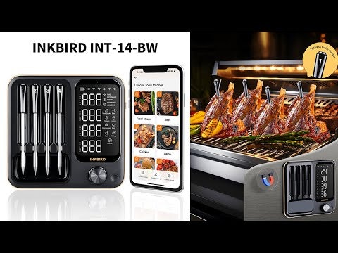 INKBIRD Wireless Thermometer INT-14-BW gallery image