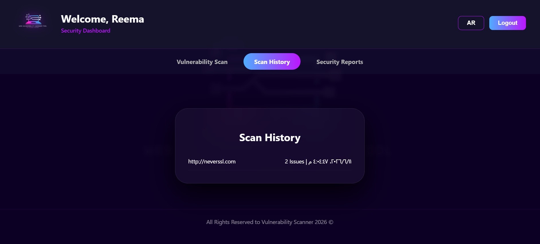 Web Vulnerability Scanner gallery image