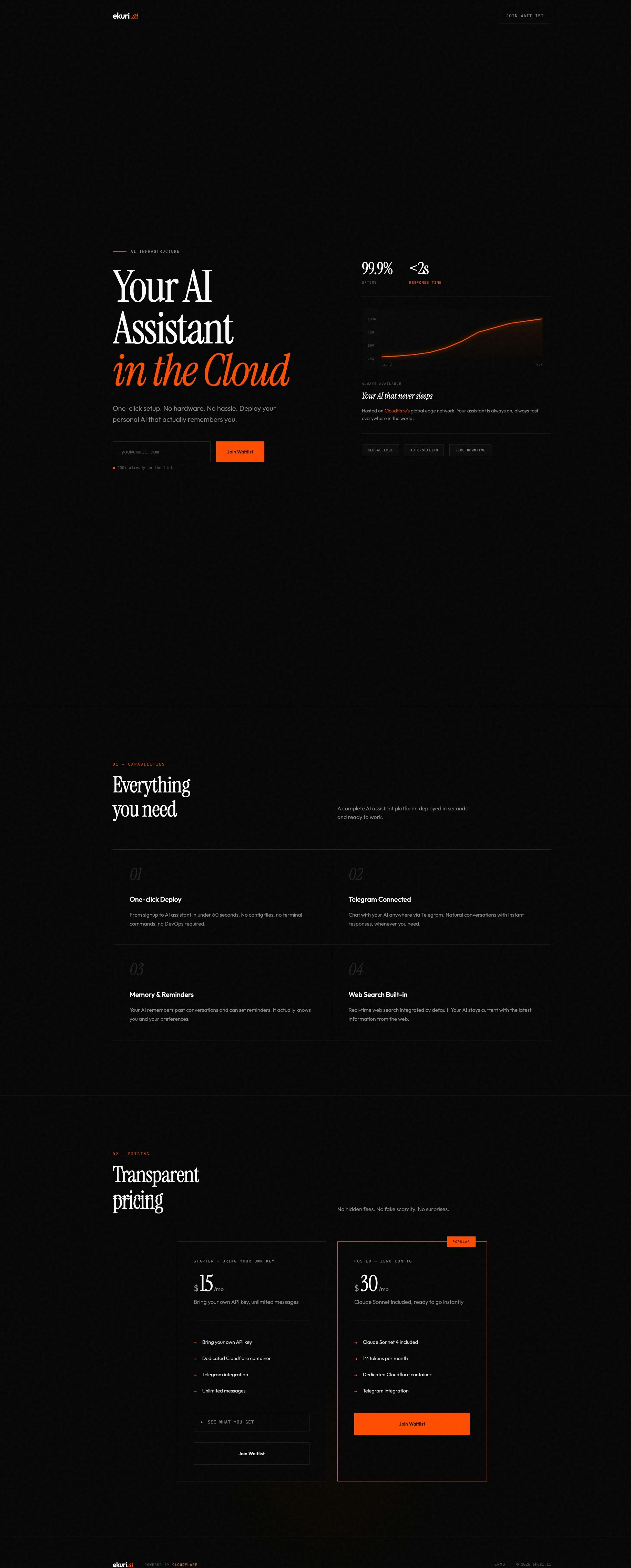 Ekuri - Screenshot 2 showing product features and functionality