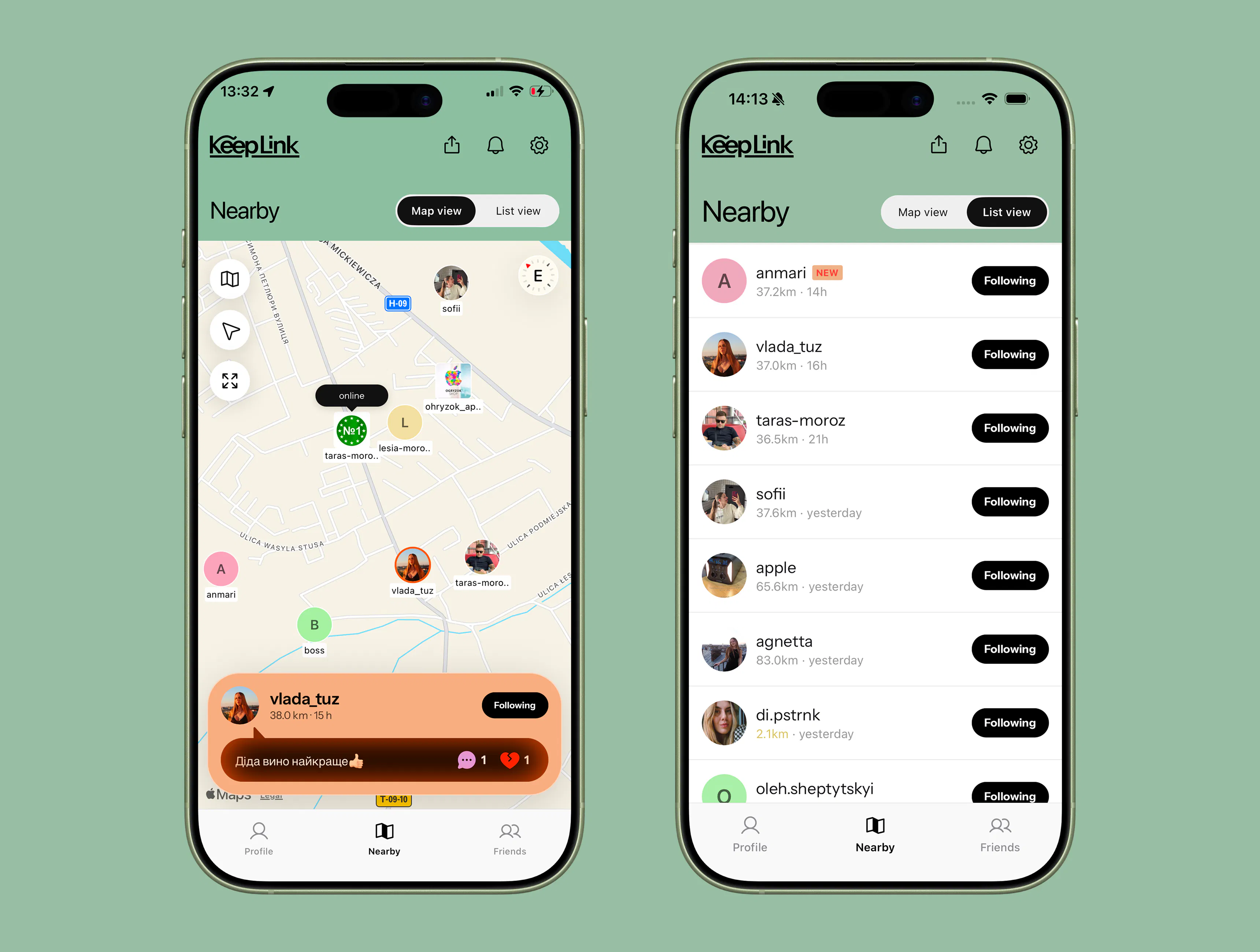 KeepLink: Social Map & Links gallery image