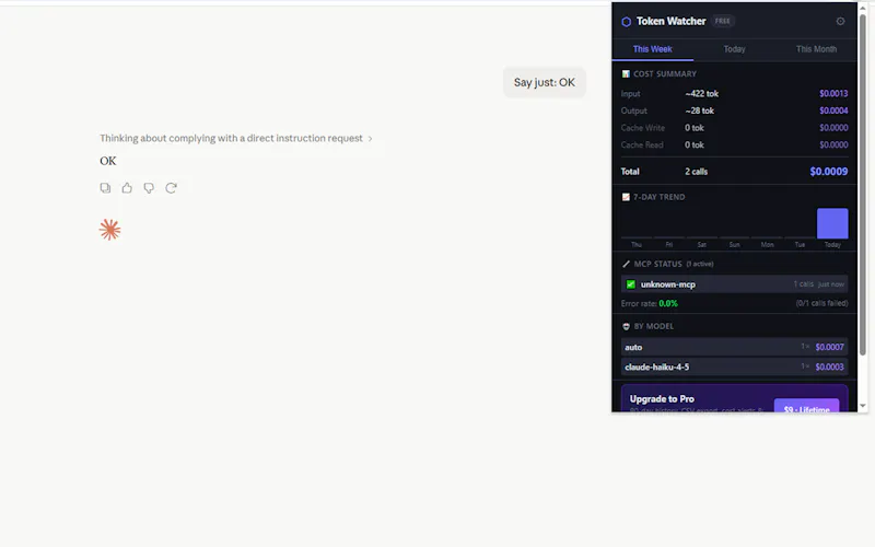 Token Watcher  screenshot 1