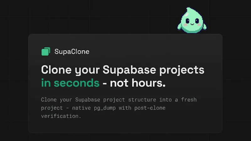 SupaClone screenshot 1 (video preview)