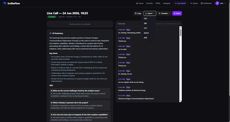 ScribeFlow screenshot 6