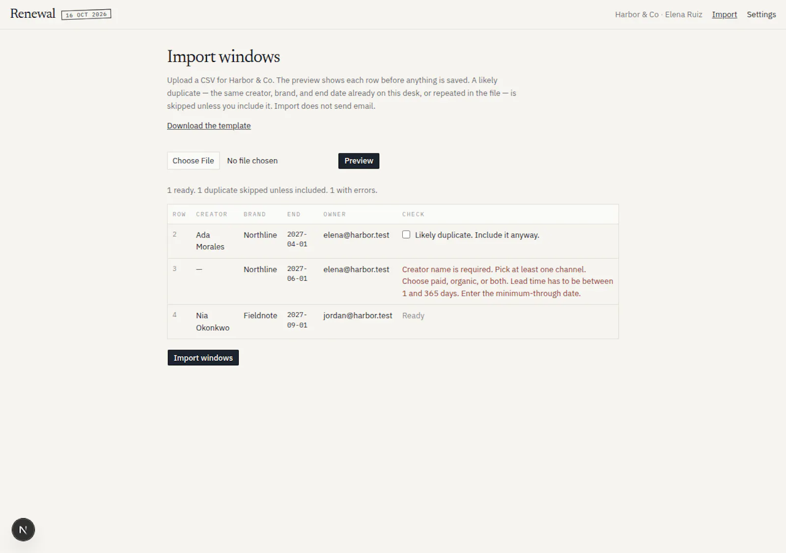 Renewal Desk screenshot 3