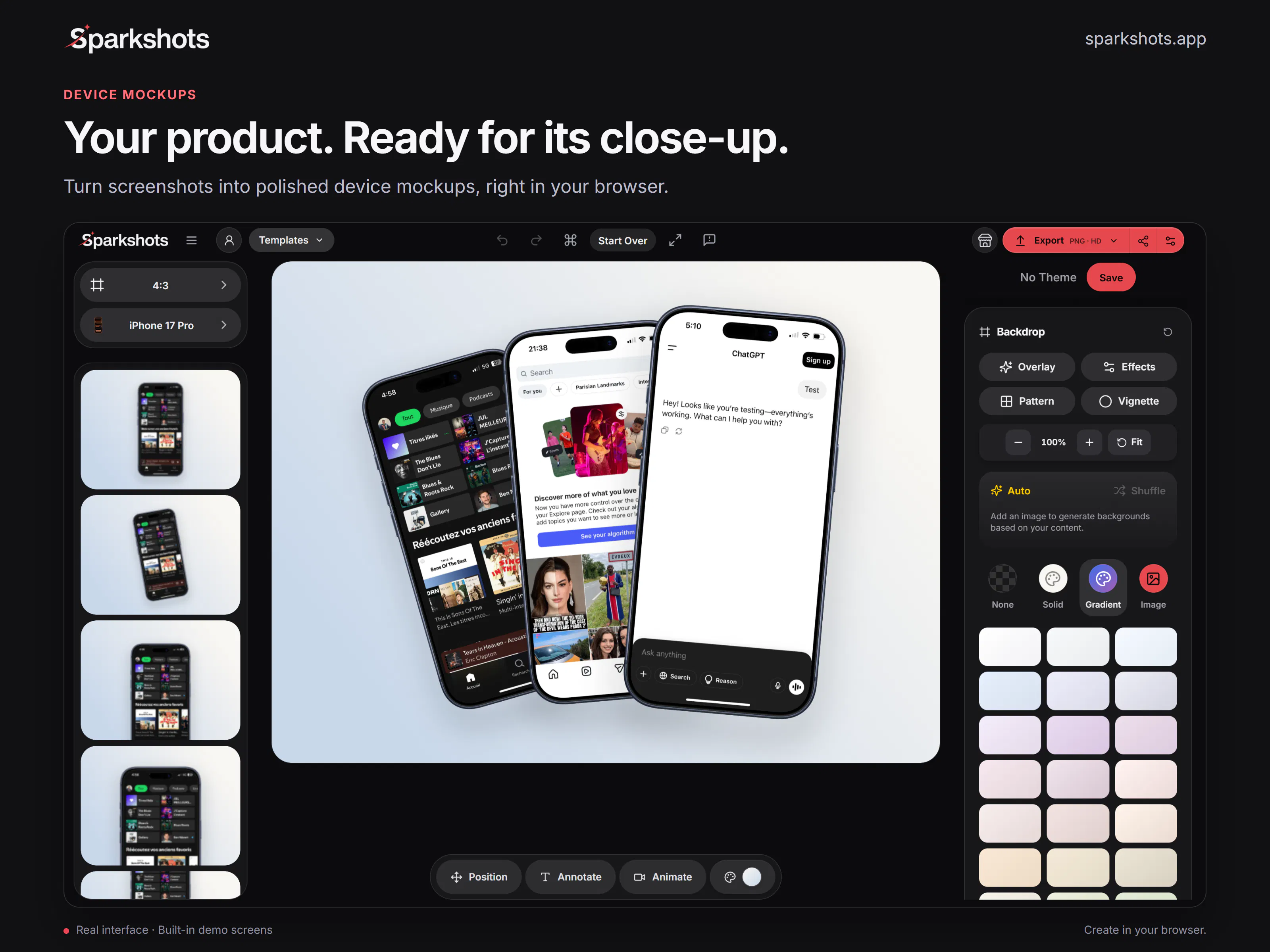 Spark Shots gallery image