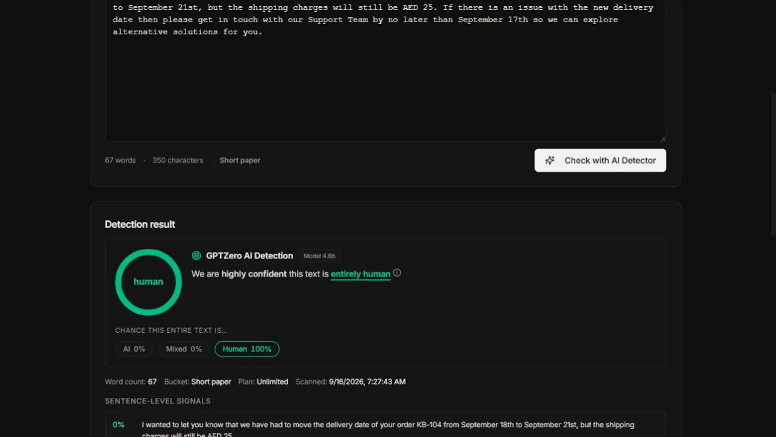 Kimi Brain Humanizor screenshot 2