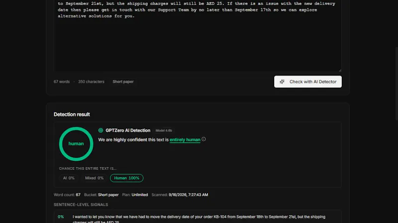Kimi Brain Humanizor screenshot 2
