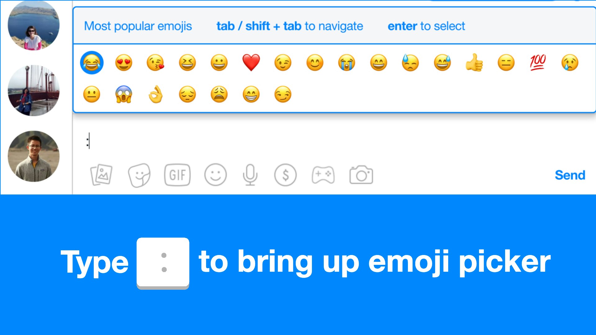 EmojiBar for FB Messenger gallery image