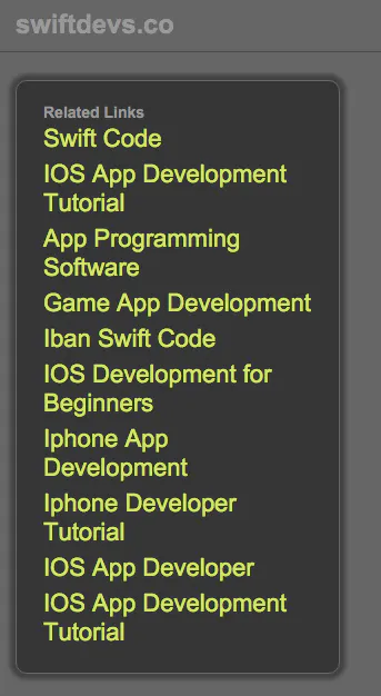Swift Devs