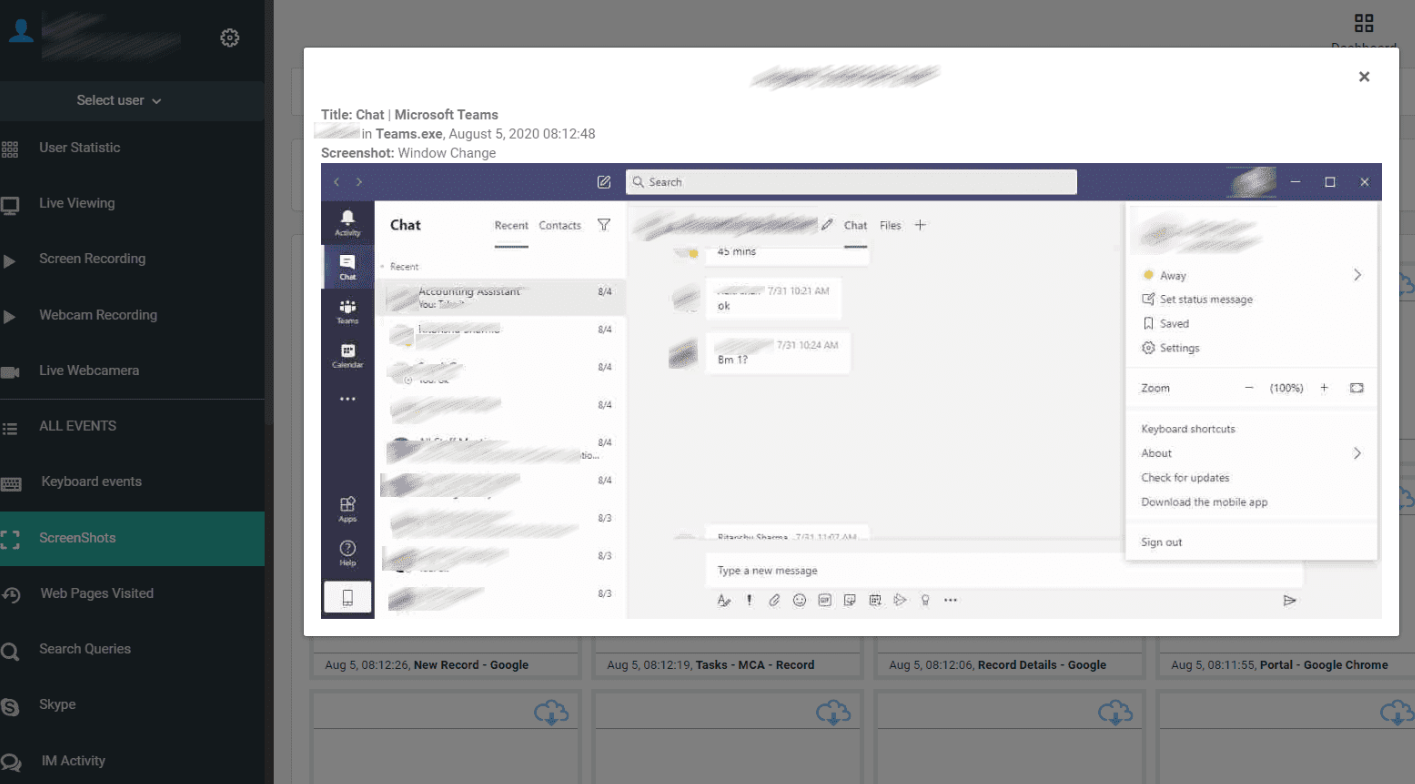 Spyrix - Screenshot 3 showing product features and functionality