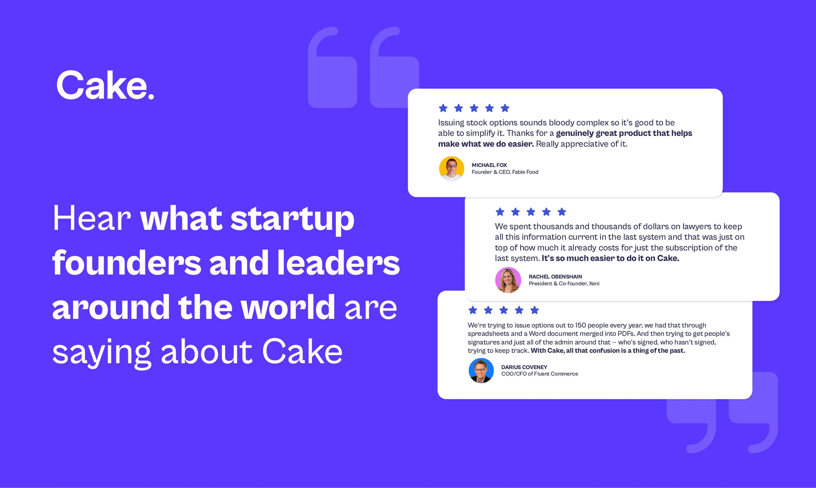 Cake Equity: Equity for today's most successful startup teams | Product ...