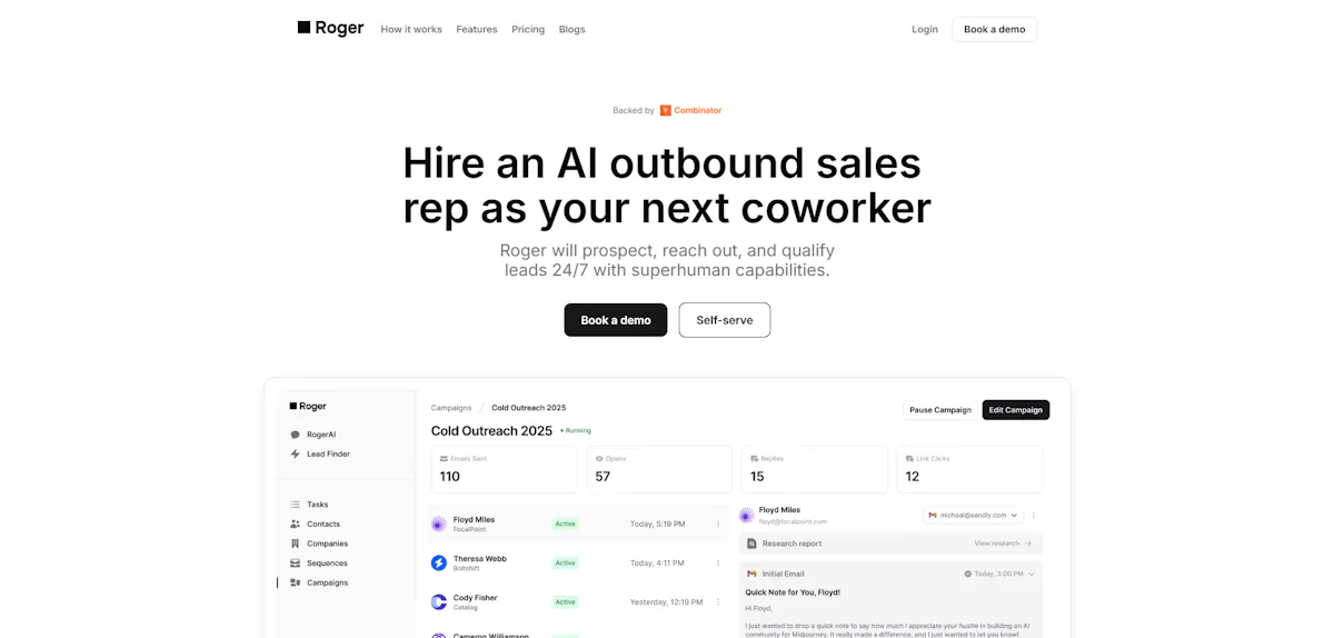 Hire Roger