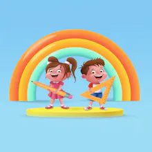 Toffee Ride Kids Learning App gallery image