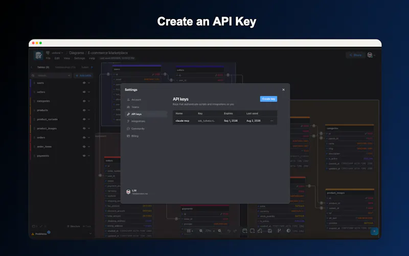 drawDB screenshot 5