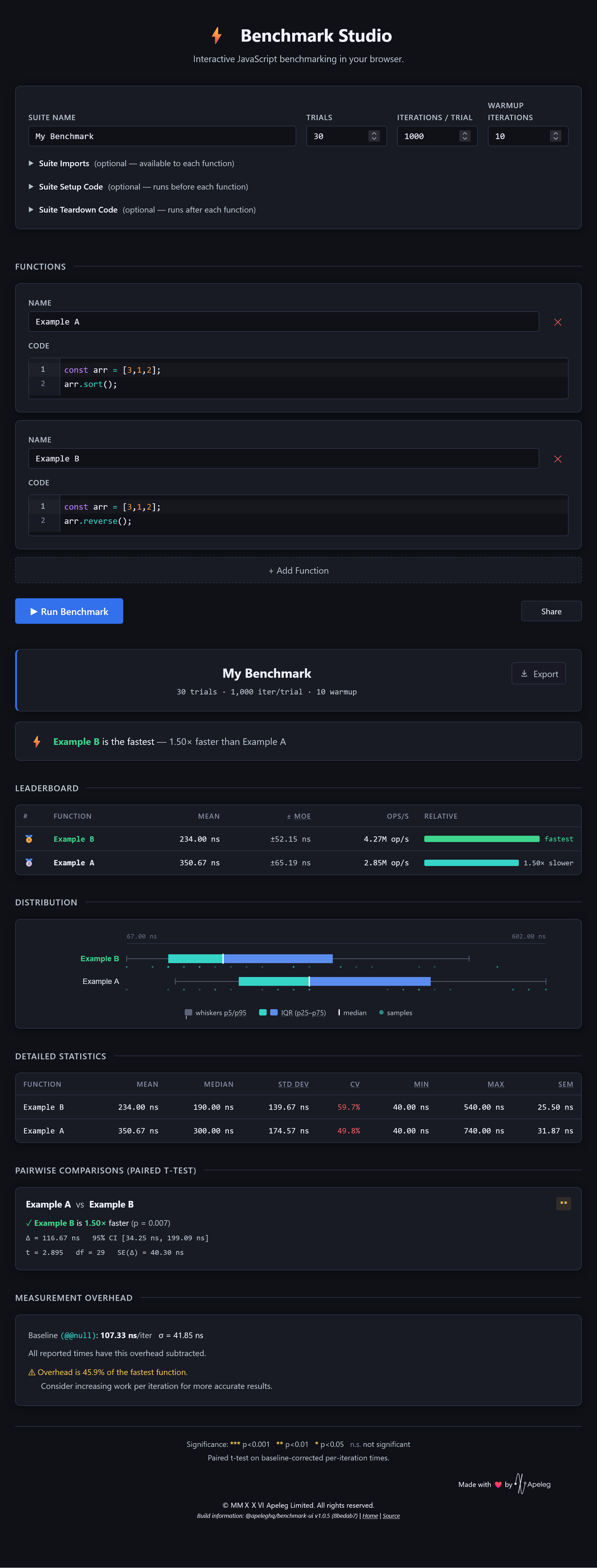 Benchmark Studio media 1