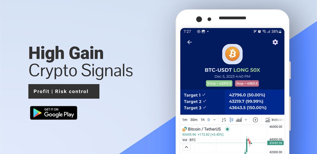 Segnali uptrade |Crypto Segnali App media 6
