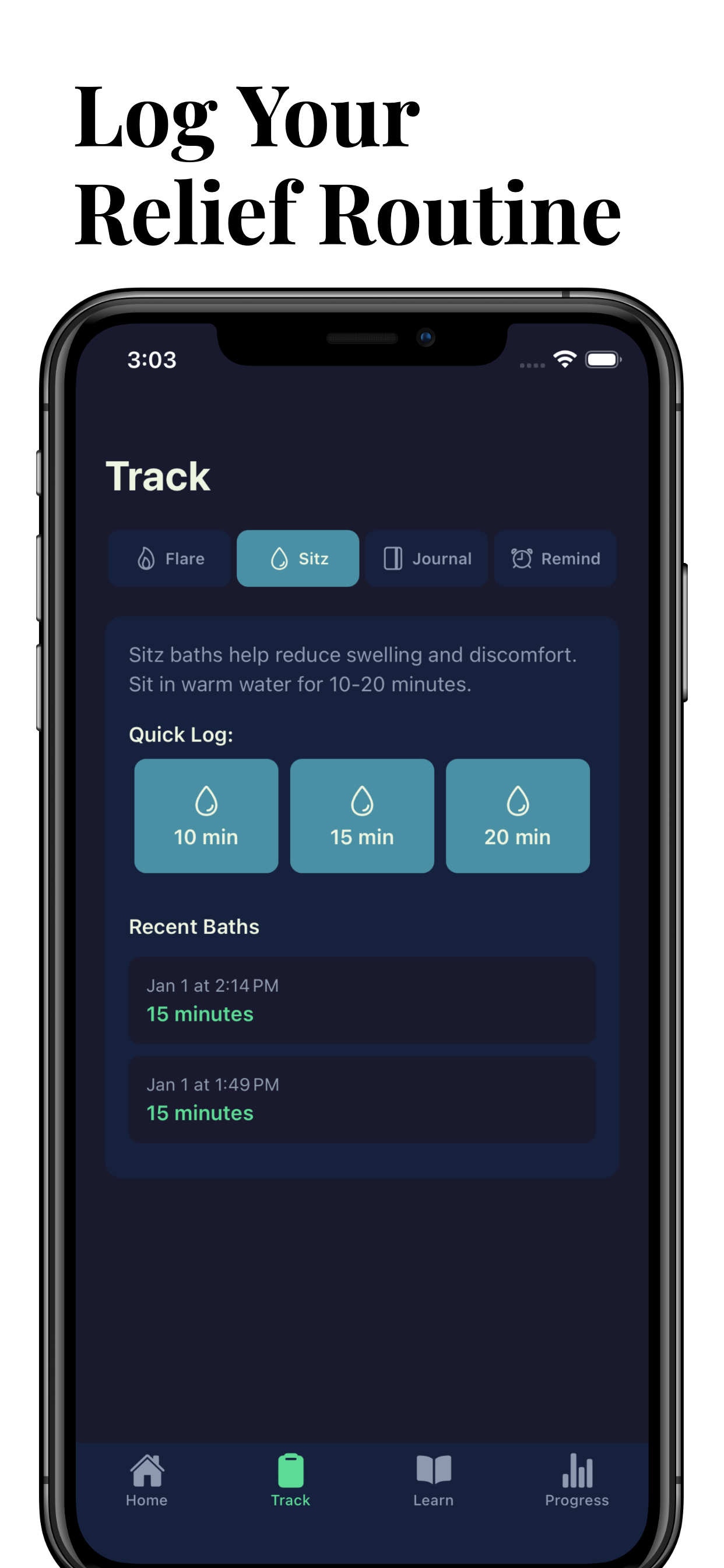 Piles Relief Exercises - Screenshot 3 showing product features and functionality