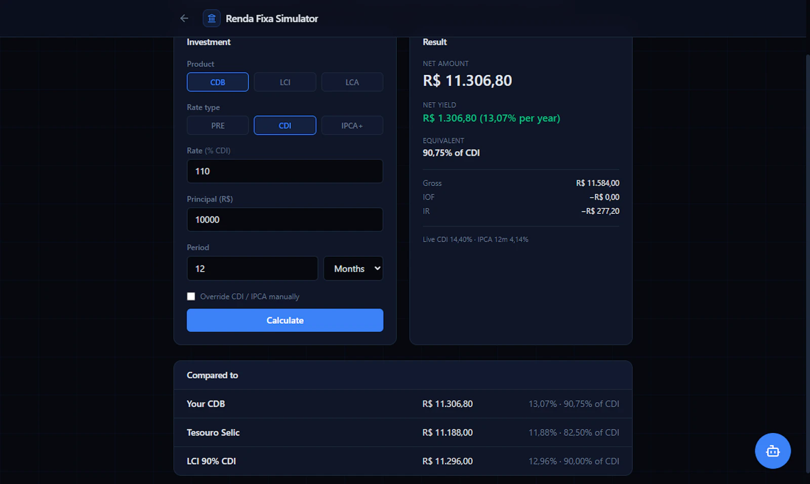 PortfoliQa screenshot 4
