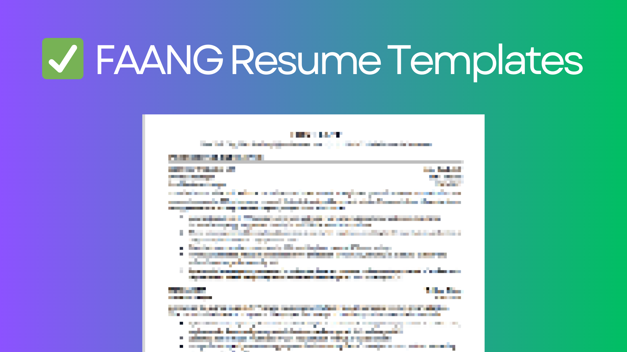 Media Navigator Carian Pekerjaan: Templat resume 1