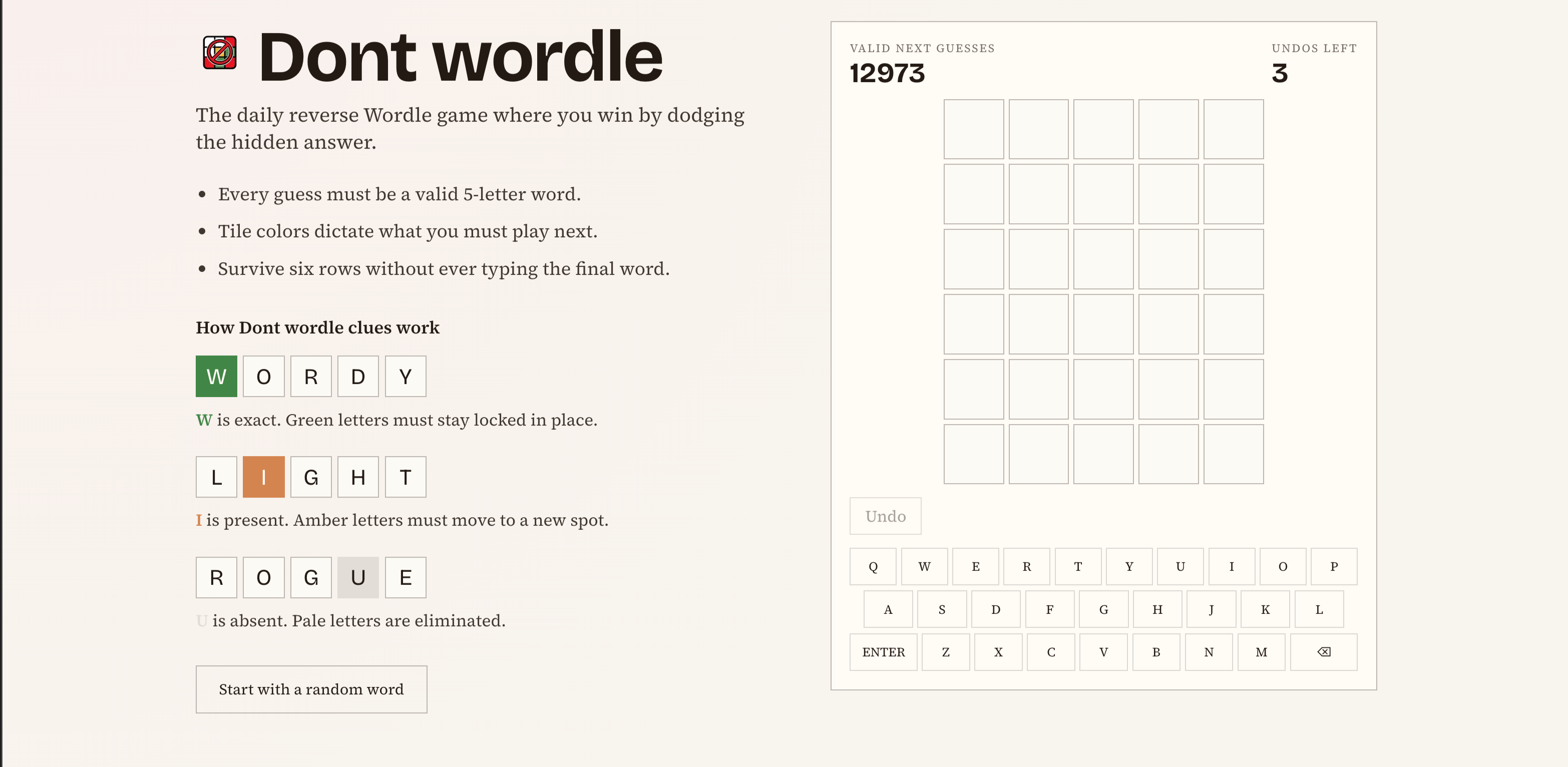 Dont Wordle gallery image