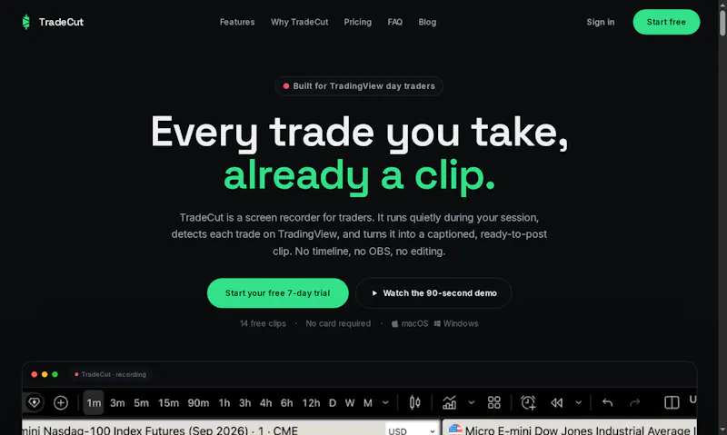 TradeCut screenshot 3