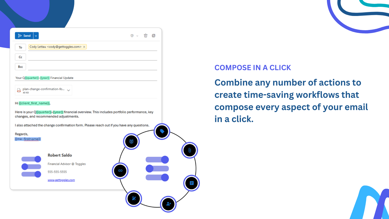 Toggles for Outlook media 4
