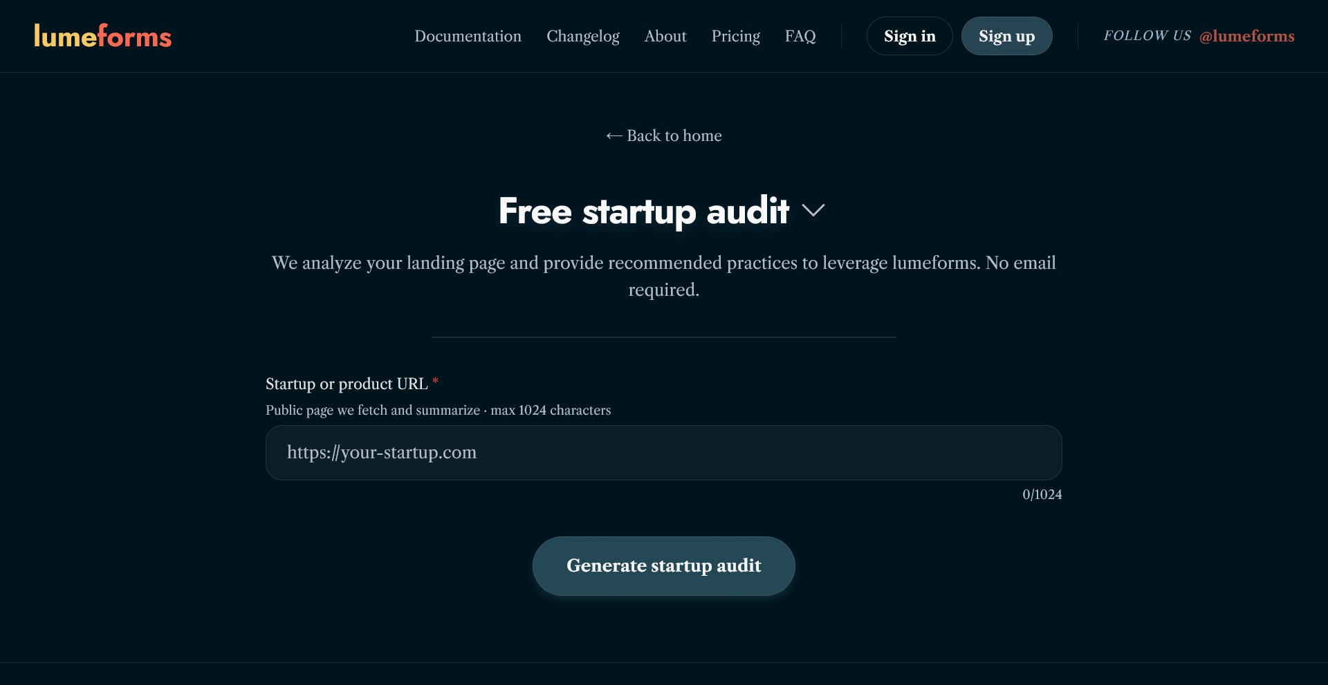 lumeforms gallery image