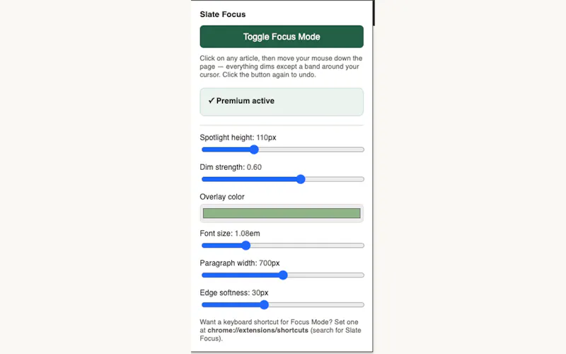Slate Focus screenshot 3