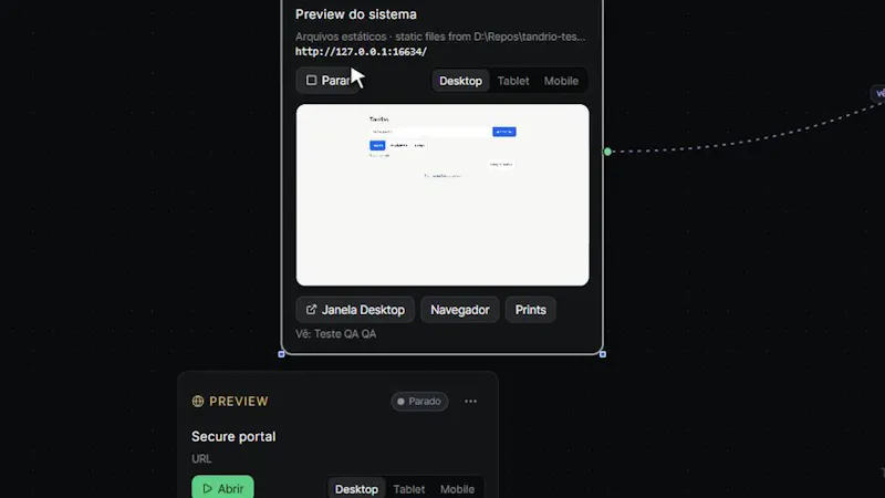 Tandrio screenshot 2