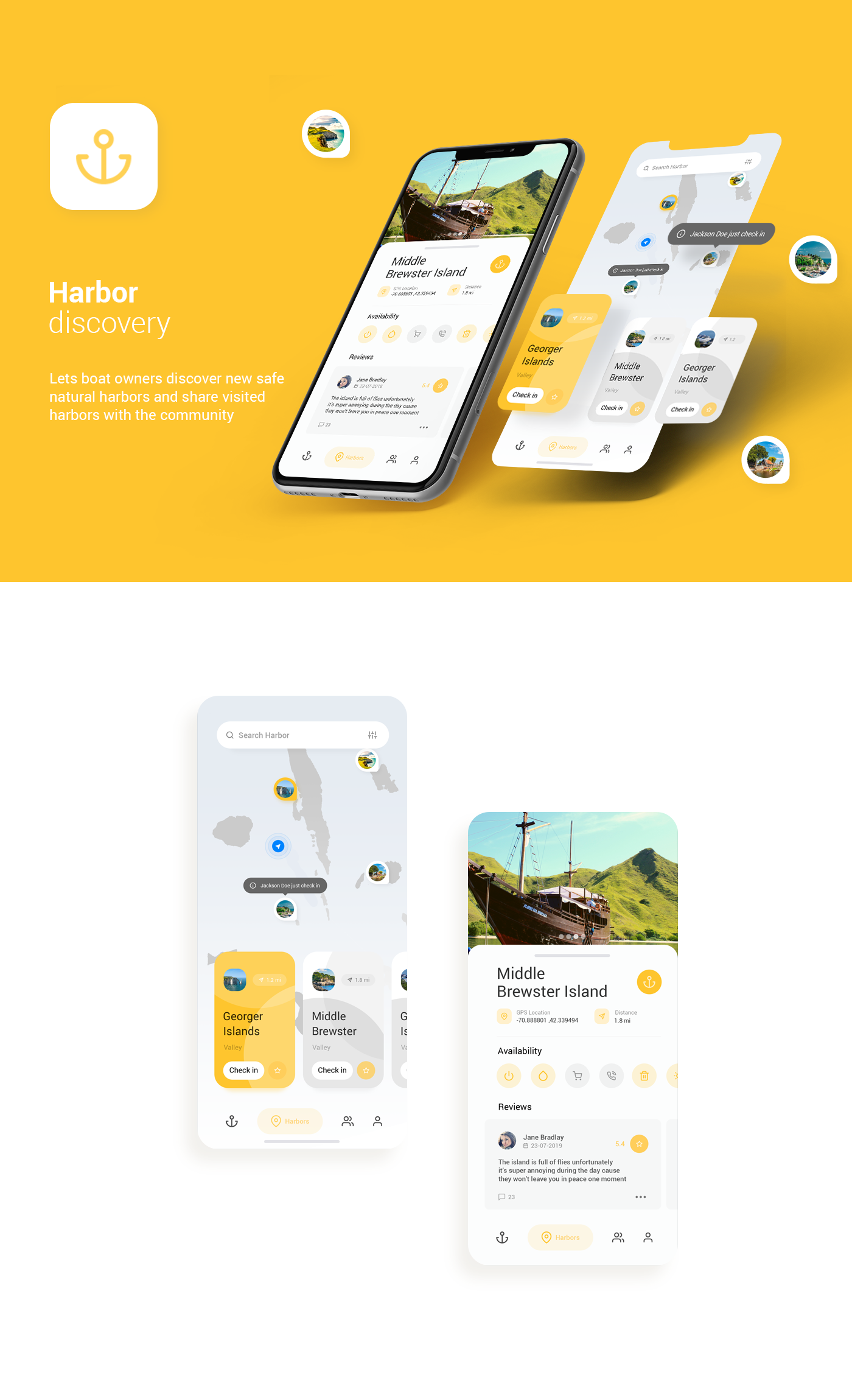 Freebie - Harbors Discovery App gallery image