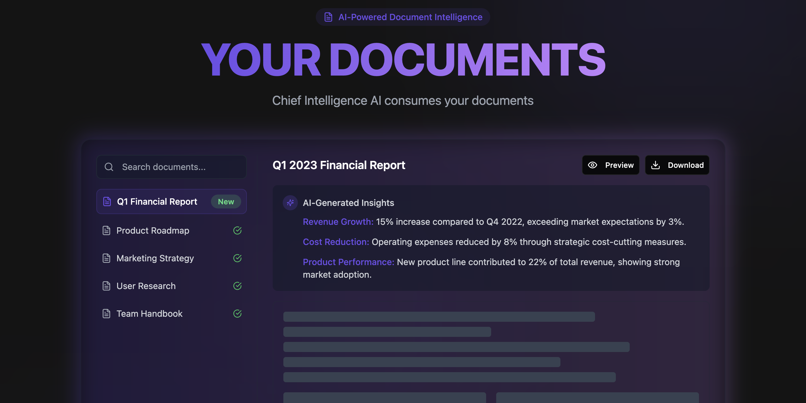 Chief Intelligence AI gallery image