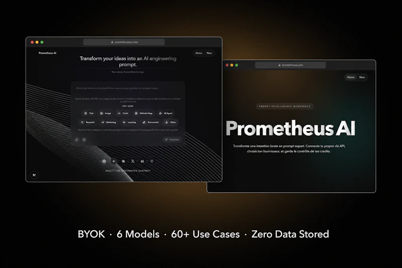 Prometheus AI screenshot 2