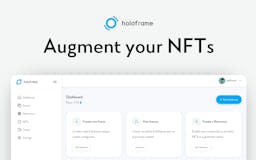 Holoframe | Augment your NFTs media 1