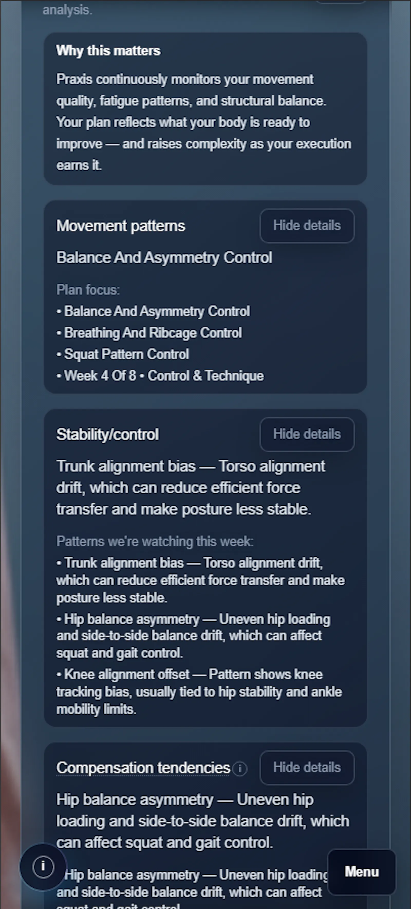 Praxis Movement Performance screenshot 3