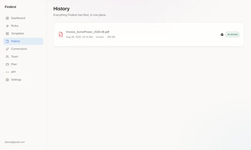 Findest screenshot 4
