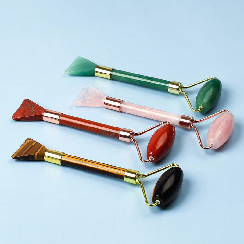 Jade Crystal Face Massage Roller