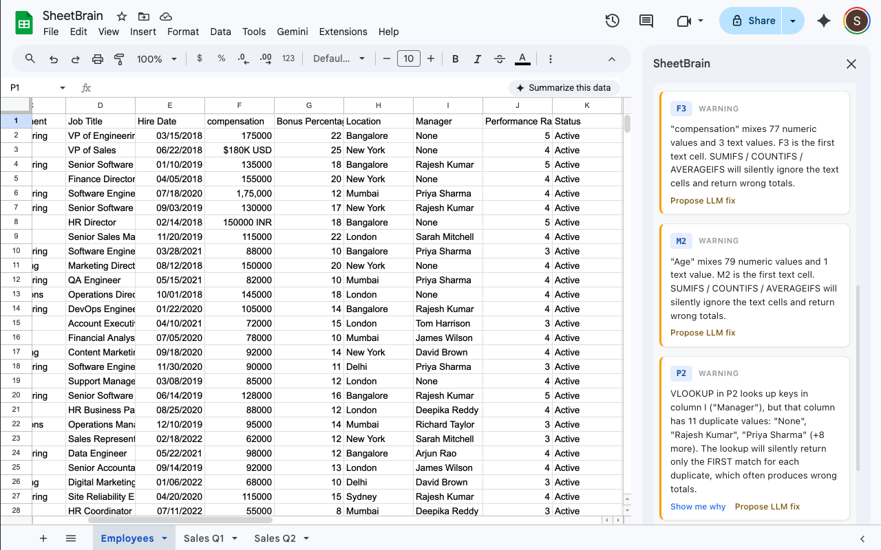 SheetBrain gallery image