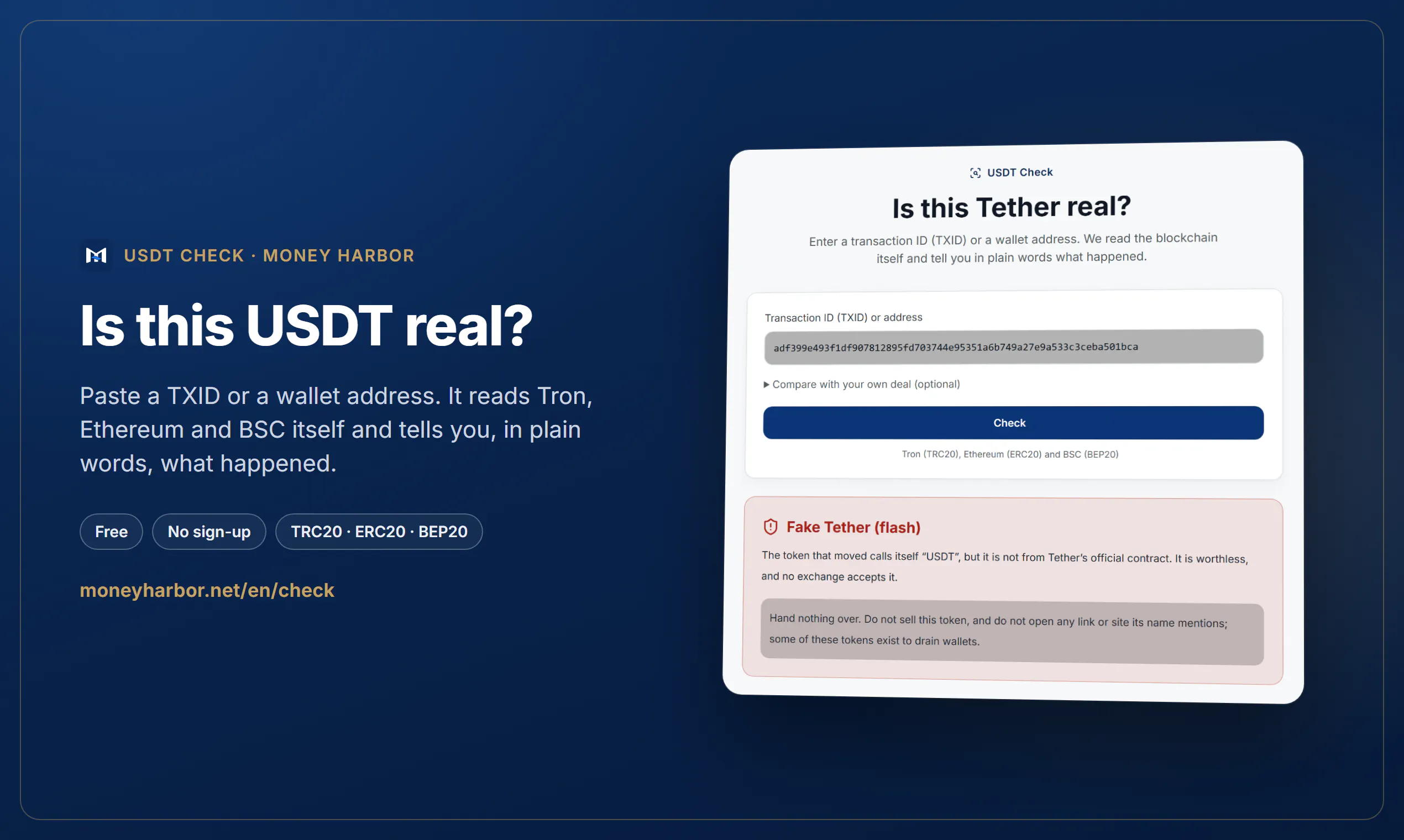 USDT Check gallery image
