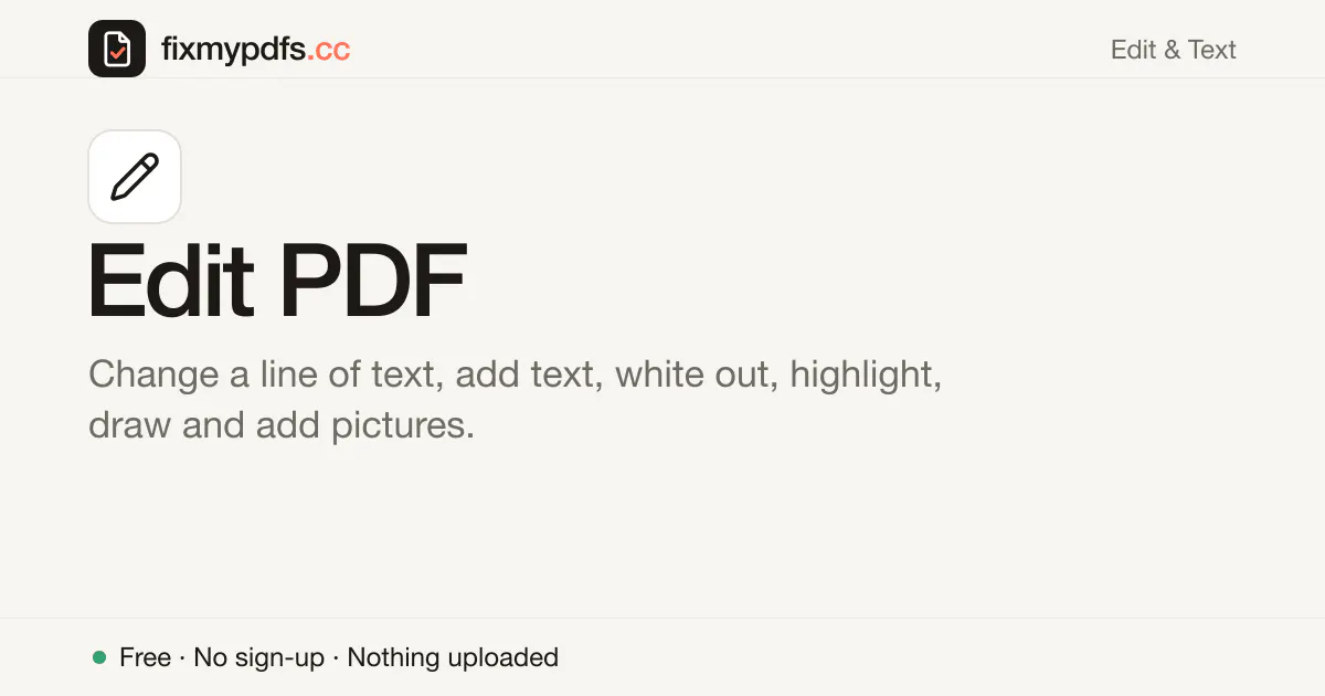 FixMyPDFs gallery image