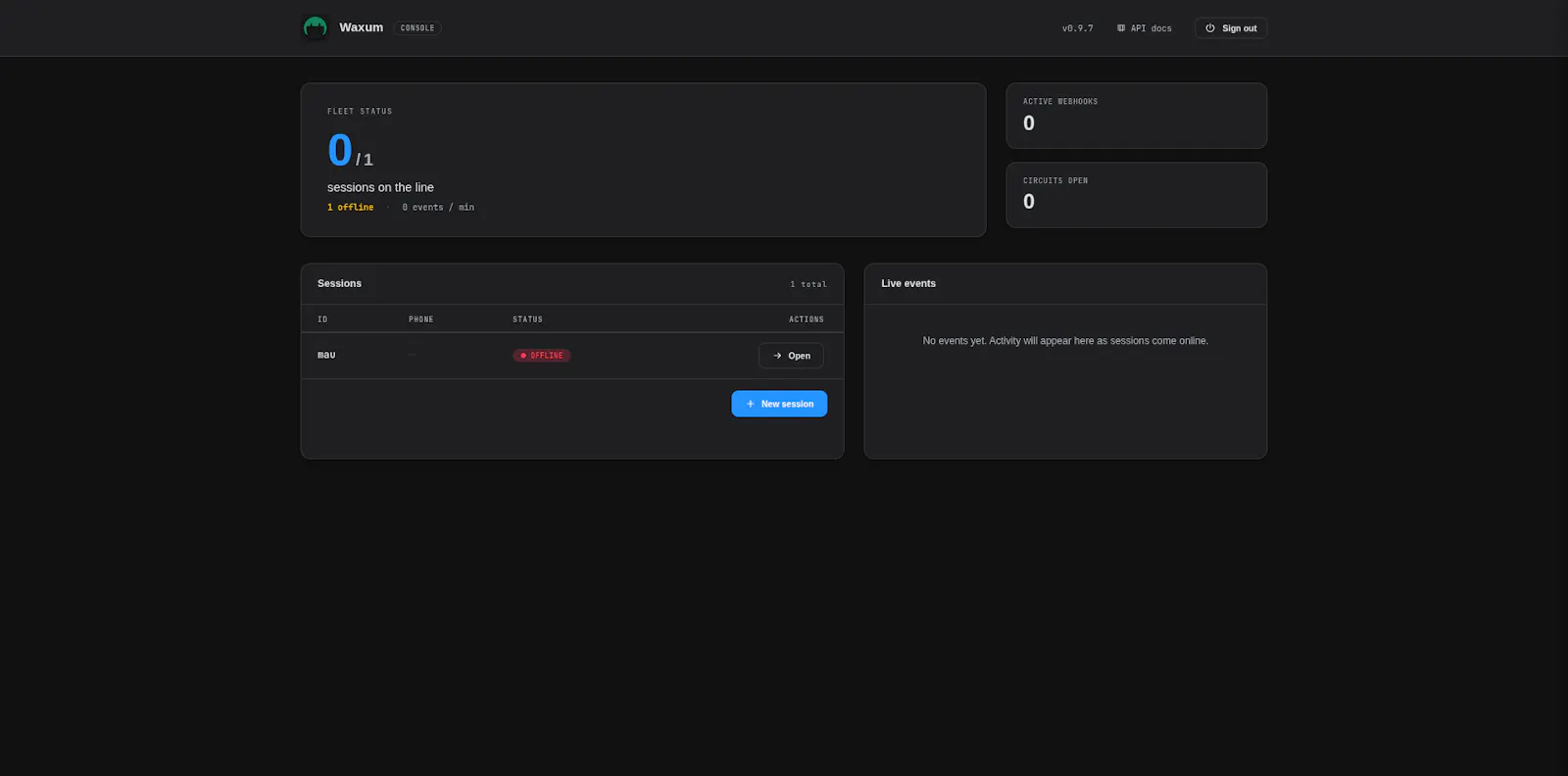 Waxum screenshot 1