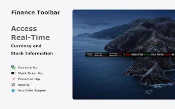 Finance Toolbar - Stock Ticker gallery image