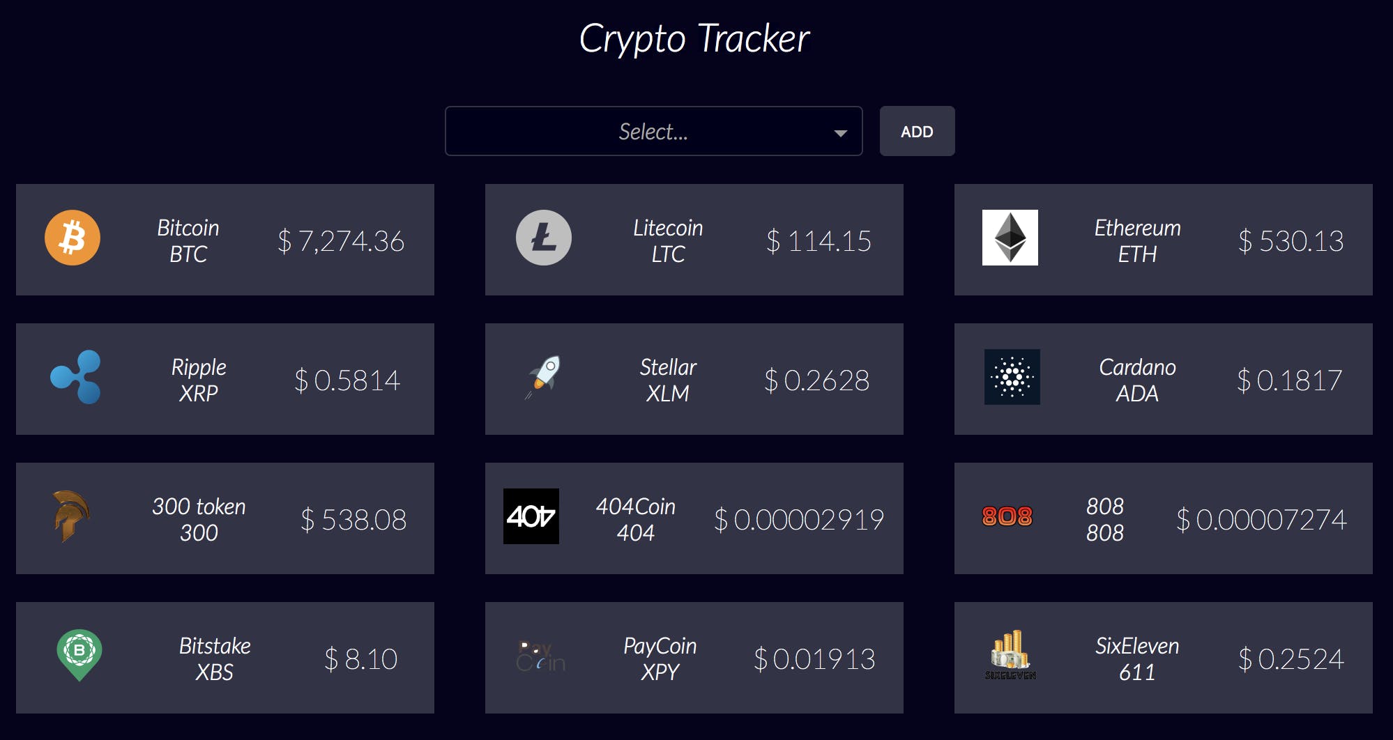 Crypto Tracker media 1